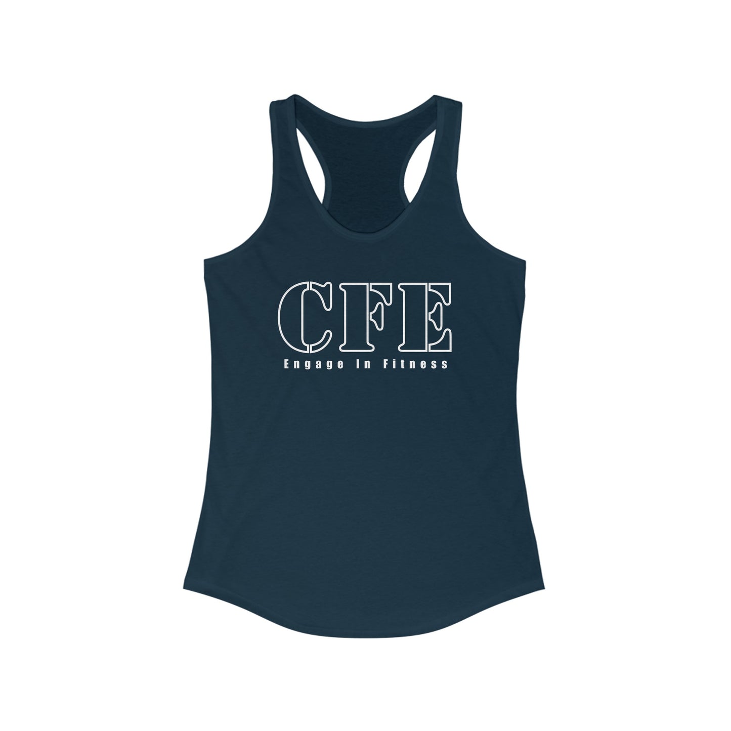 Initials Racerback Tank