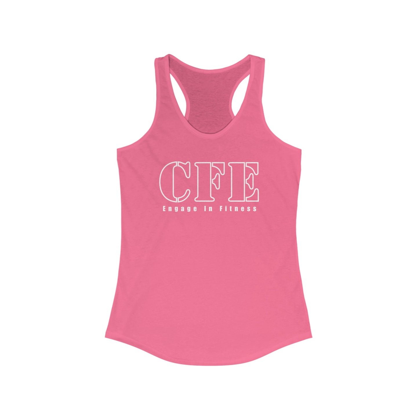 Initials Racerback Tank