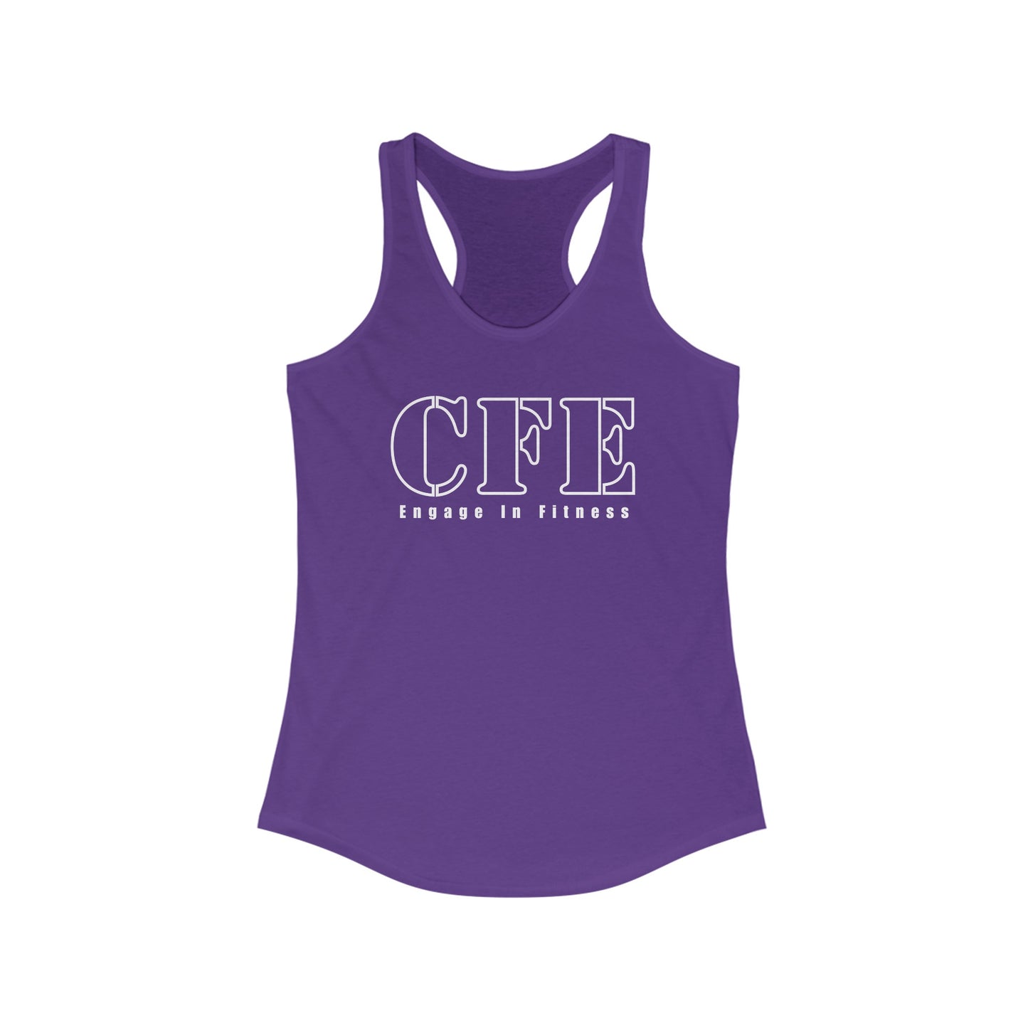 Initials Racerback Tank