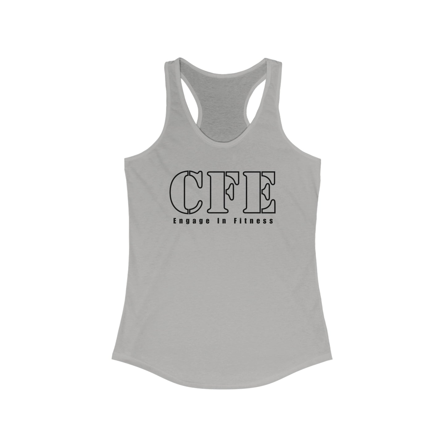 Initials Racerback Tank