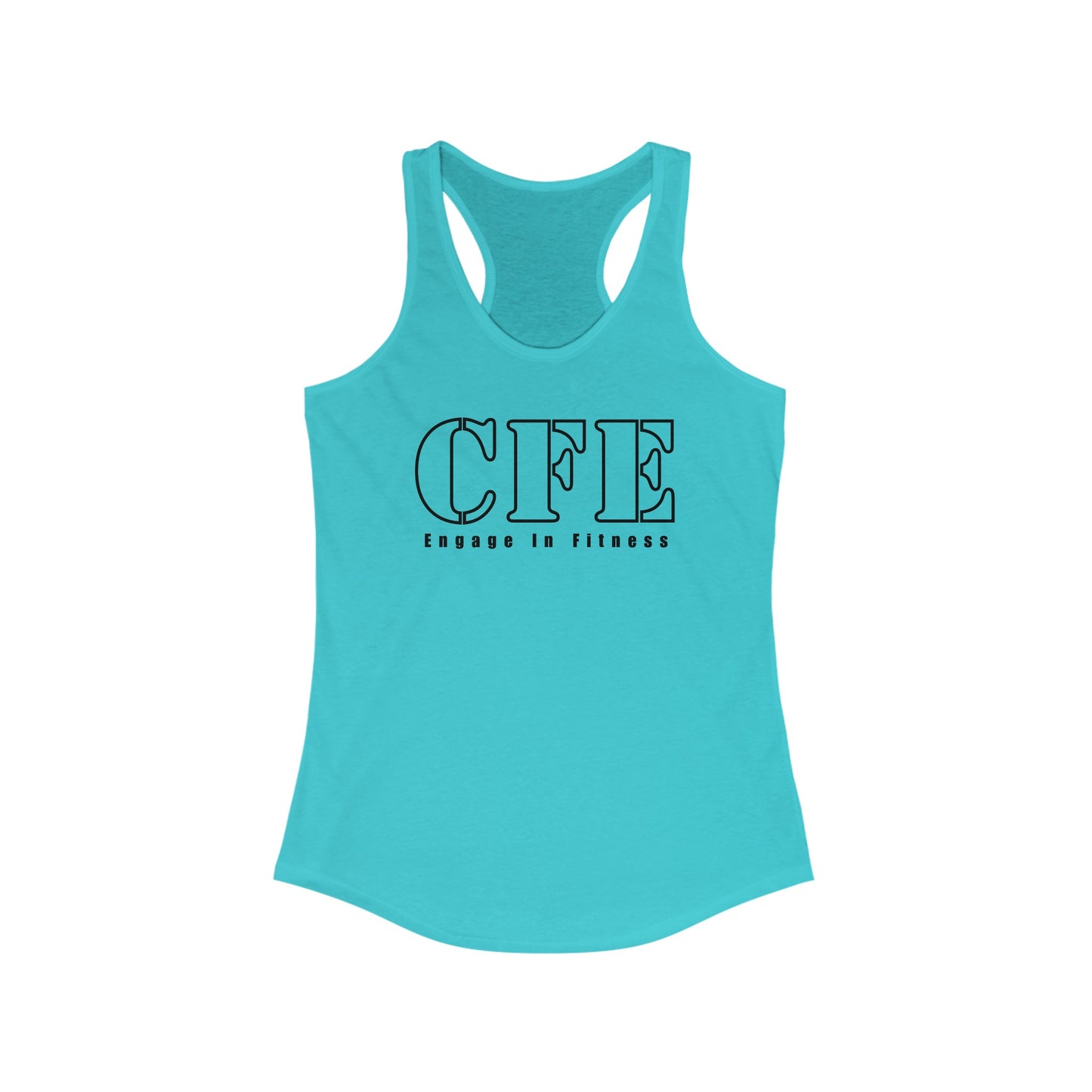 Initials Racerback Tank