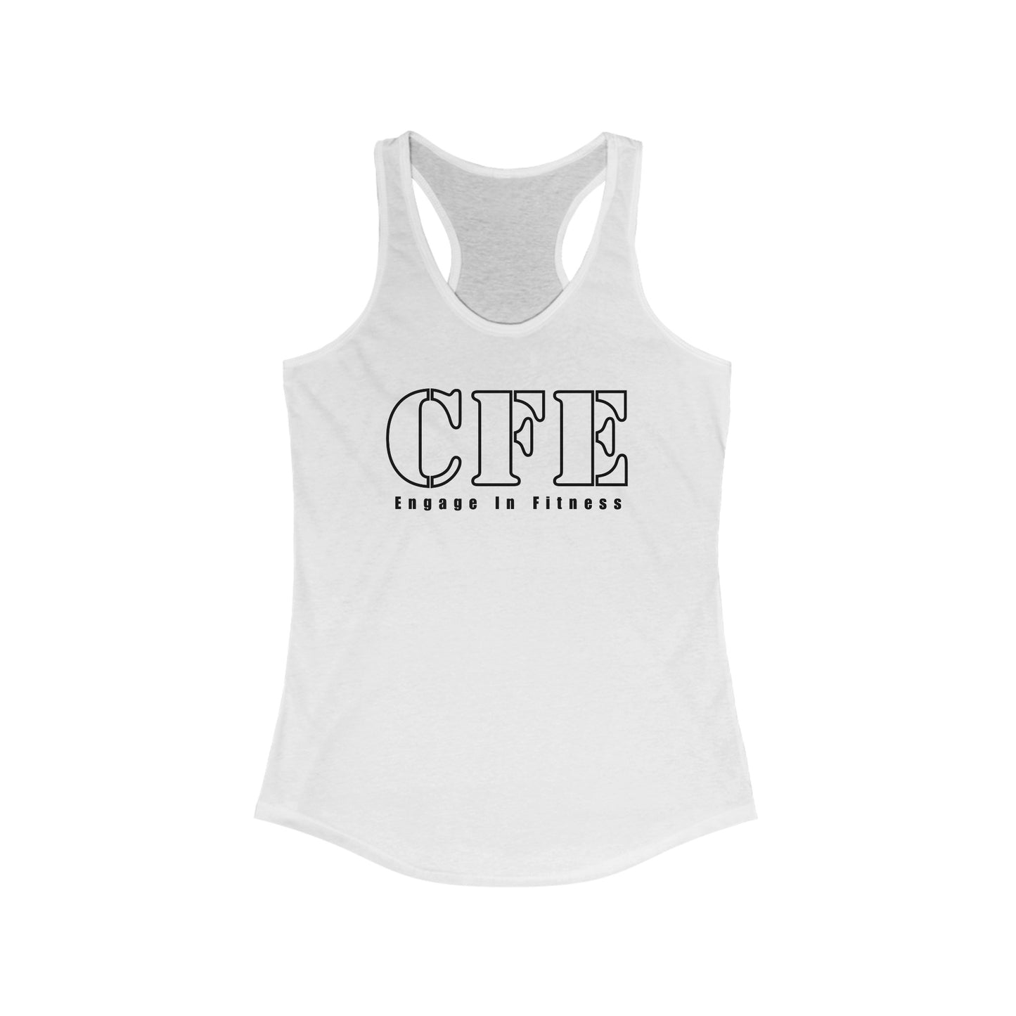 Initials Racerback Tank