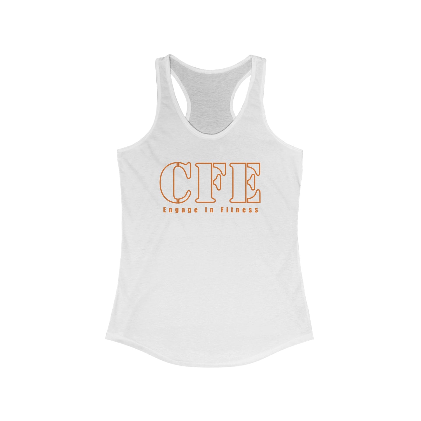 Initials Racerback Tank